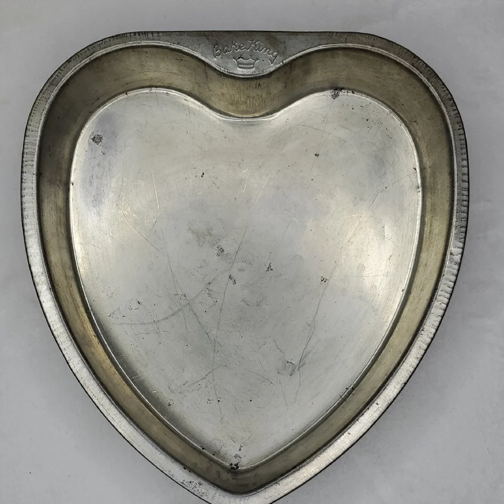 Heart Shape Baking Pans Set of 2 Love